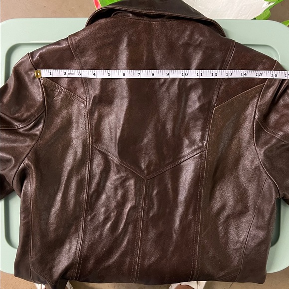 Vintage Wilsons Leather Maxima Chocolate Brown Leather Coat Women’s Medium - Picture 15 of 16